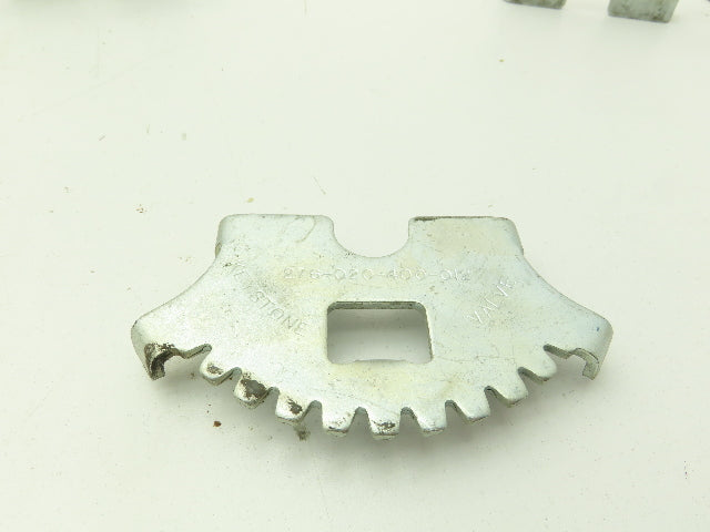 Keystone 2-4" Butterfly Valve 10-Pos Latch Lever Plate 276-020-400-012  Lot of 4