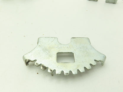 Keystone 2-4" Butterfly Valve 10-Pos Latch Lever Plate 276-020-400-012  Lot of 4