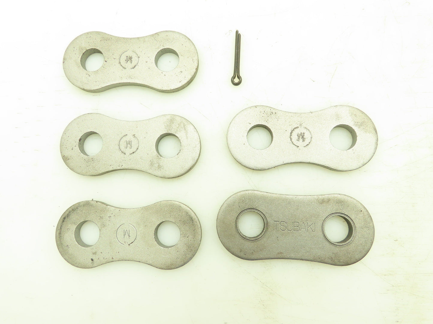 TSUBAKI 200-3CL Cottered Connecting Link 2-1/2 Pitch 3 Strand Carbon Steel