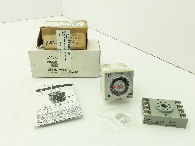 Eagle Signal B866-511 Time Delay Relay Multi-Function Dial Set Timer SPDT 5A