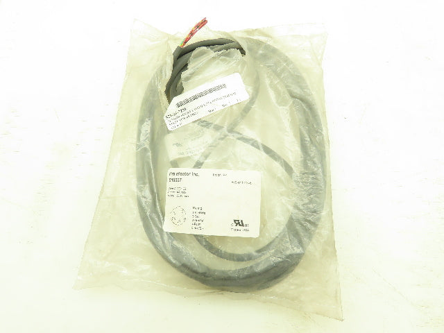 IFM Efector E18027 Female Cord Set 5 Pin 300V 4A 4 Meters Lot of 2