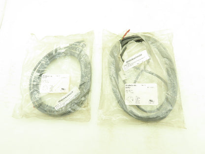 IFM Efector E18027 Female Cord Set 5 Pin 300V 4A 4 Meters Lot of 2