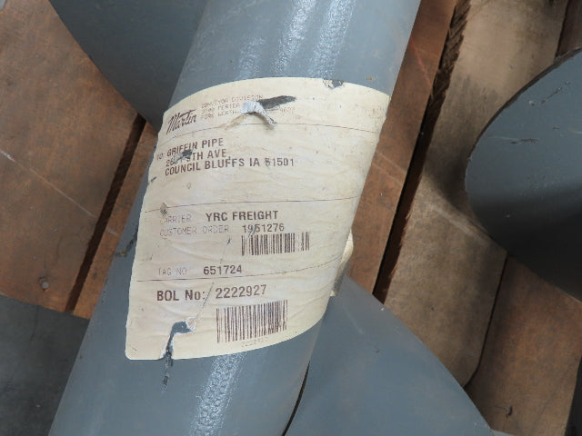 Martin Conveyor 12S616 Auger Right Hand 12" Diameter 12" Pitch 4" Shaft 21' 10"