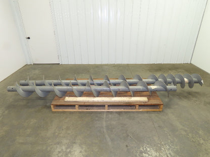 Martin Conveyor 12S616 Auger Right Hand 12" Diameter 12" Pitch 4" Shaft 21' 10"