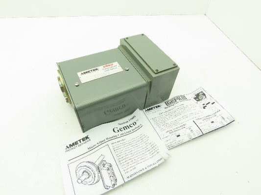 Gemco Ametek 1980104XDPXS1.33R Precision Rotary Cam Limit Switch 1980 Series