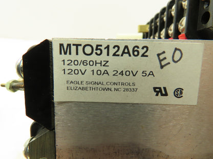 Eagle Signal MTO512A62 Rotary Step Switch 12 Position 6 Pole 120V 10A