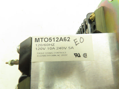 Eagle Signal MTO512A62 Rotary Step Switch 12 Position 6 Pole 120V 10A