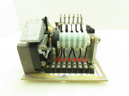 Eagle Signal MTO512A62 Rotary Step Switch 12 Position 6 Pole 120V 10A