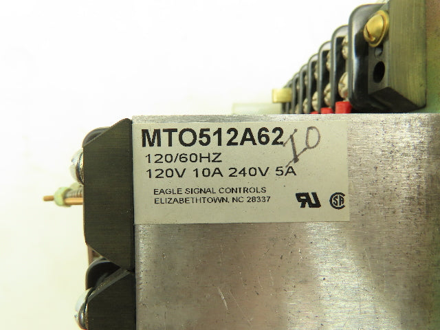 Eagle Signal MTO512A62 Rotary Step Switch 12 Position 6 Pole 120V 10A