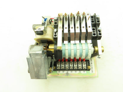 Eagle Signal MTO512A62 Rotary Step Switch 12 Position 6 Pole 120V 10A