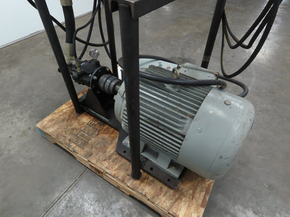 Sauer Danfoss Hydraulic Power Unit 575V 3Ph 50 Hp 45 GPM 2500 PSI 1185RPM