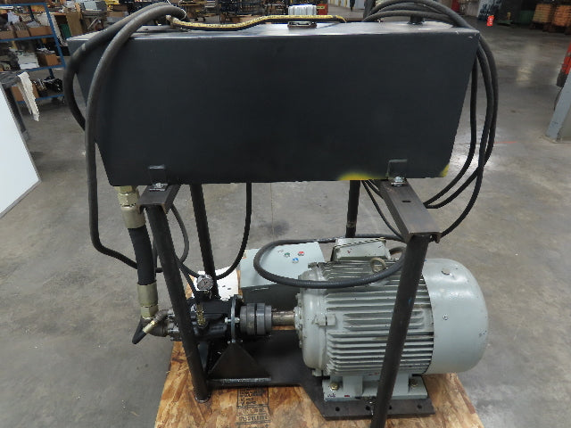 Sauer Danfoss Hydraulic Power Unit 575V 3Ph 50 Hp 45 GPM 2500 PSI 1185RPM