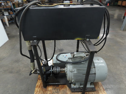 Sauer Danfoss Hydraulic Power Unit 575V 3Ph 50 Hp 45 GPM 2500 PSI 1185RPM