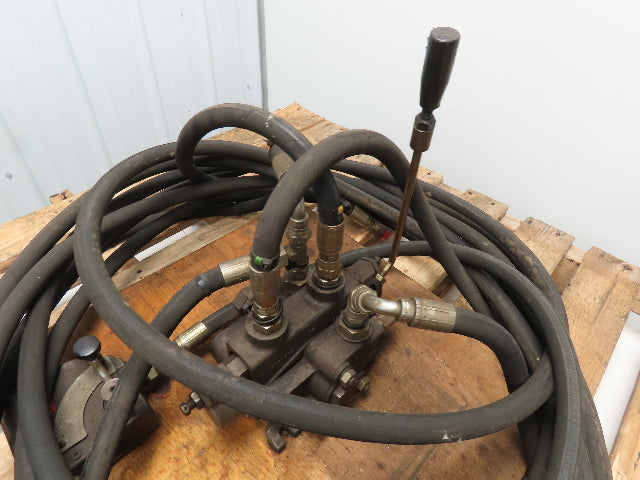 Sundstrand Sauer Hydraulic Spool Valve 3 Position Maintained Flow Control
