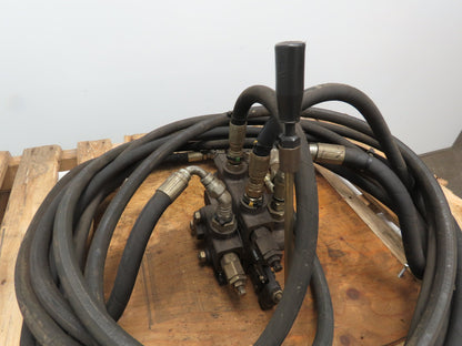 Sundstrand Sauer Hydraulic Spool Valve 3 Position Maintained Flow Control