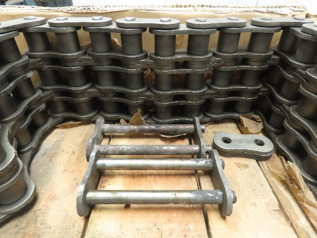 HKK 200-3 Triple Strand Roller Chain 2.5" Pitch Cottered 115" Length (9' 7")