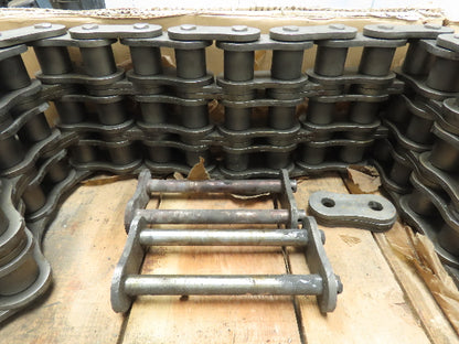 HKK 200-3 Triple Strand Roller Chain 2.5" Pitch Cottered 115" Length (9' 7")