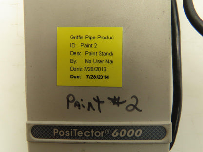 Positector 6000-2 Coating Thickness Gage Metal Style Probe