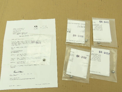 Ametek HB-3030 Tungsten Carbide Ball 10mm Indenter Punch Tester Lot of 5