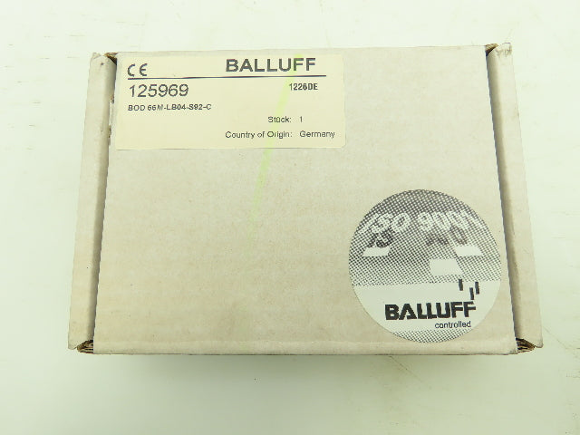 Balluff BOD 66M-LB04-S92-C Photoelectric Proximity Sensor 200-2000mm