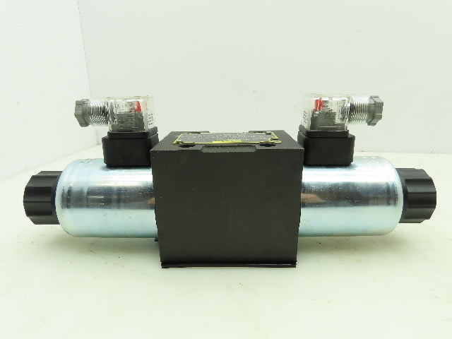 Parker D3DW1CNYPZ5 Hydraulic Directional Control Solenoid Valve 3-Pos 120V D05