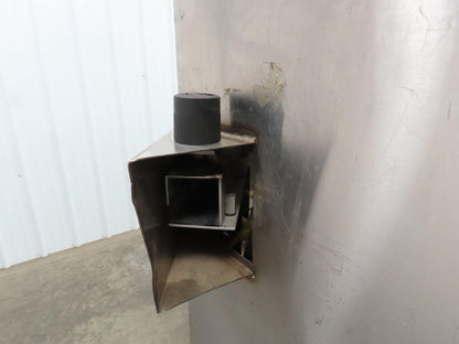 Fortville ROF Rotary Orienting Feeder 2-1/8x2" Spray Can Cap Sorter Stainless