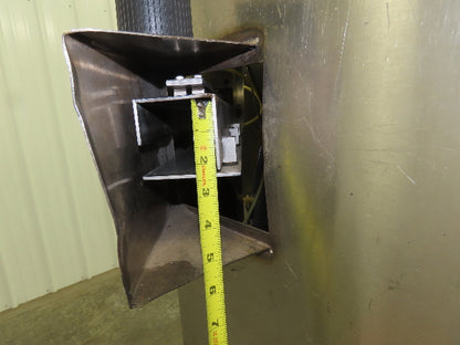 Fortville ROF Rotary Orienting Feeder 2-1/8x2" Spray Can Cap Sorter Stainless