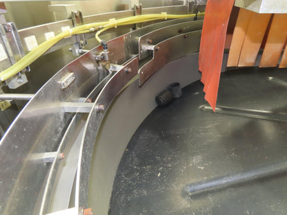 Fortville ROF Rotary Orienting Feeder 2-1/8x2" Spray Can Cap Sorter Stainless