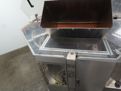 Fortville ROF Rotary Orienting Feeder 2-1/8x2" Spray Can Cap Sorter Stainless