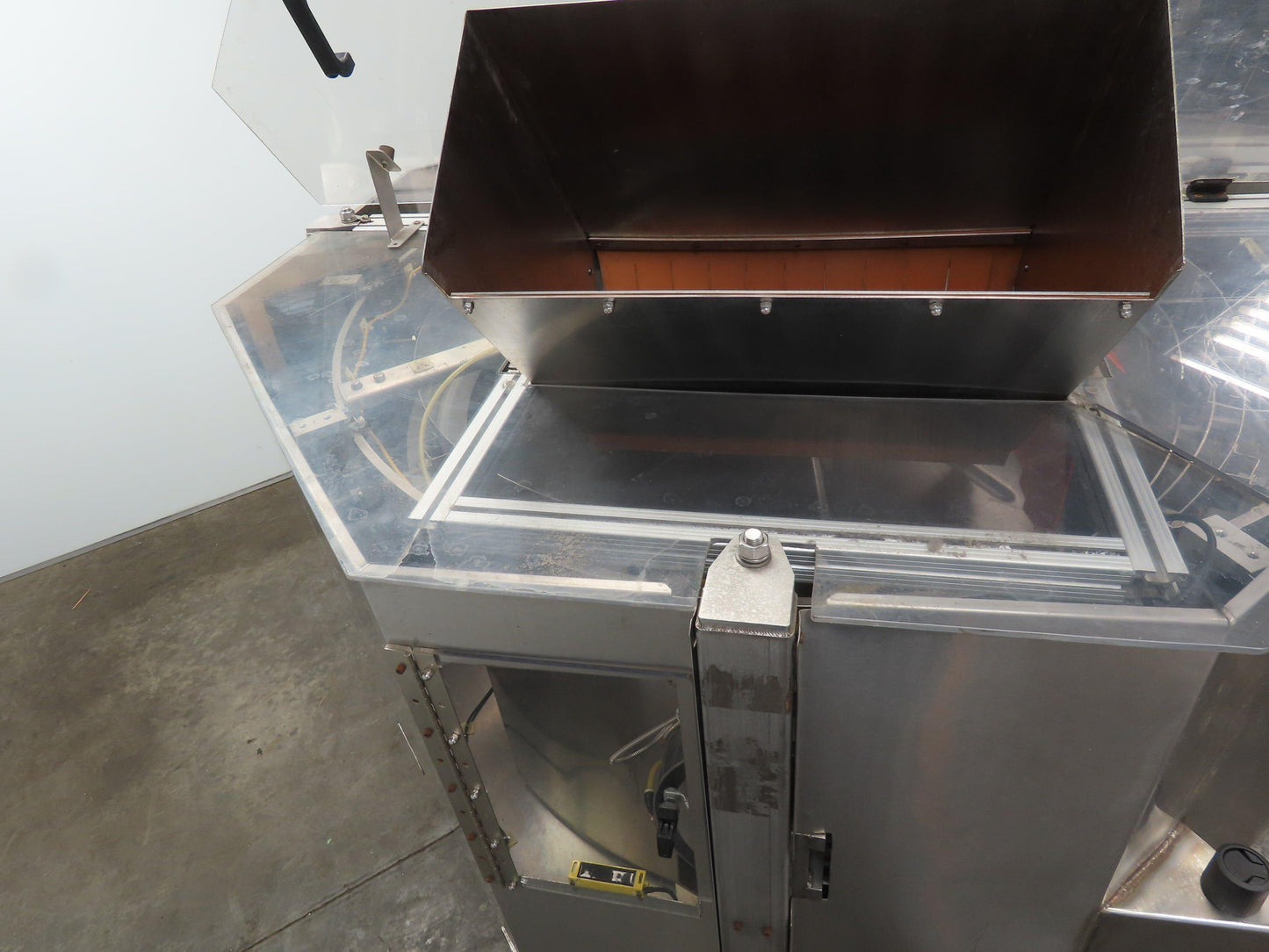 Fortville ROF Rotary Orienting Feeder 2-1/8x2" Spray Can Cap Sorter Stainless