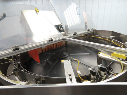 Fortville ROF Rotary Orienting Feeder 2-1/8x2" Spray Can Cap Sorter Stainless