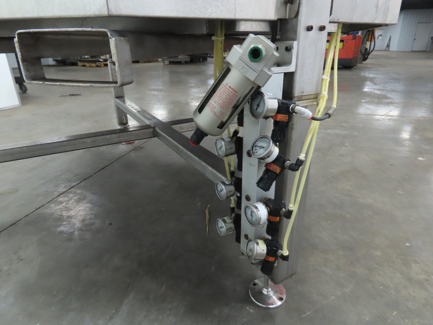 Fortville ROF Rotary Orienting Feeder 2-1/8x2" Spray Can Cap Sorter Stainless