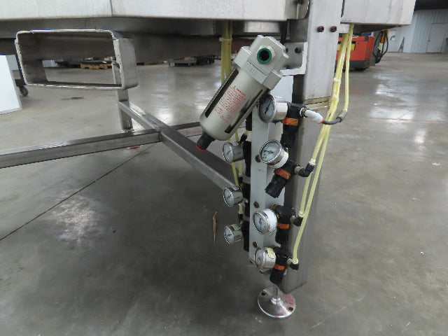 Fortville ROF Rotary Orienting Feeder 2-1/8x2" Spray Can Cap Sorter Stainless