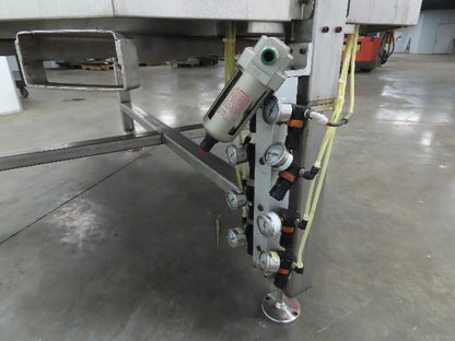 Fortville ROF Rotary Orienting Feeder 2-1/8x2" Spray Can Cap Sorter Stainless