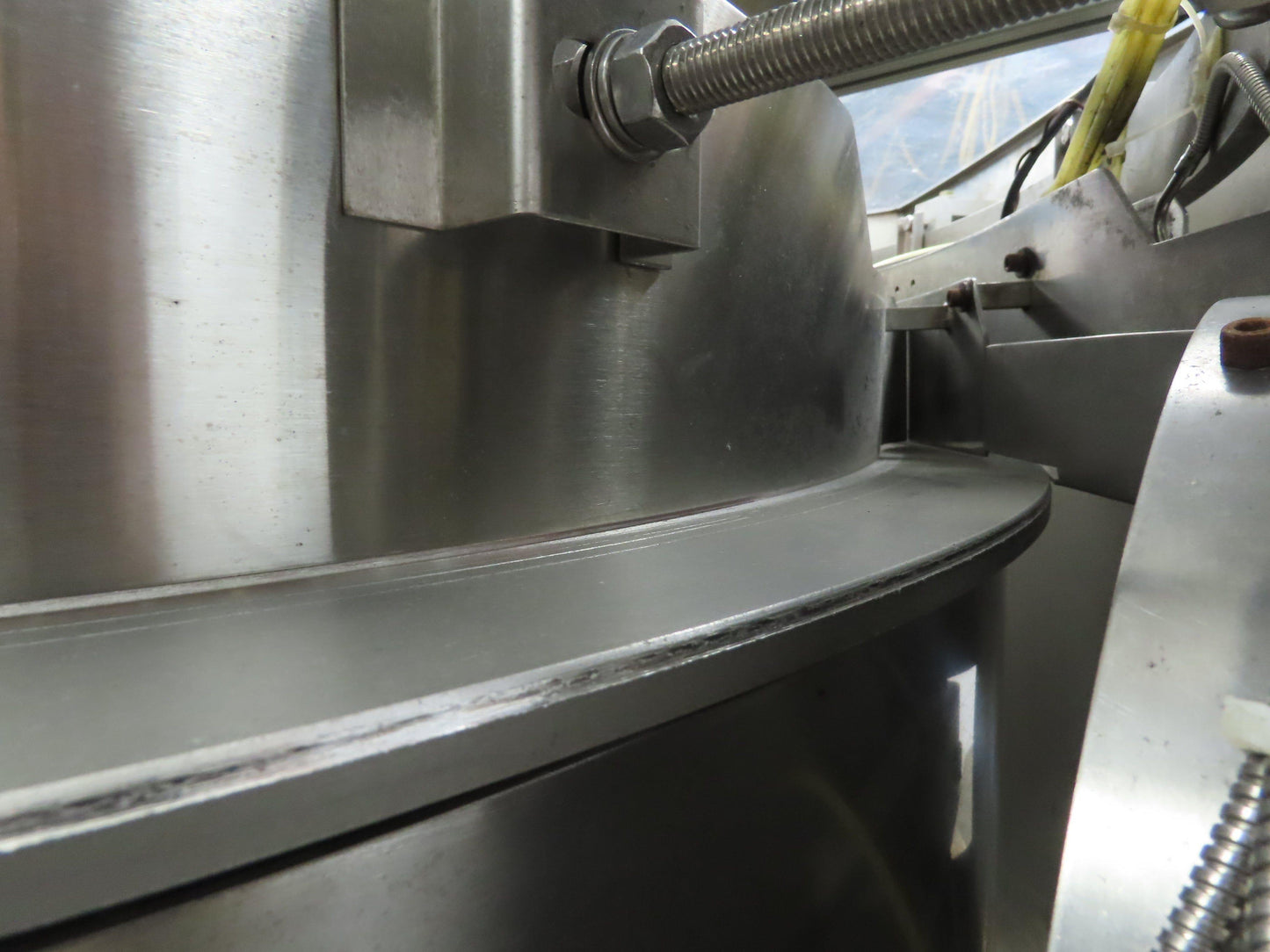 Fortville ROF Rotary Orienting Feeder 2-1/8x2" Spray Can Cap Sorter Stainless