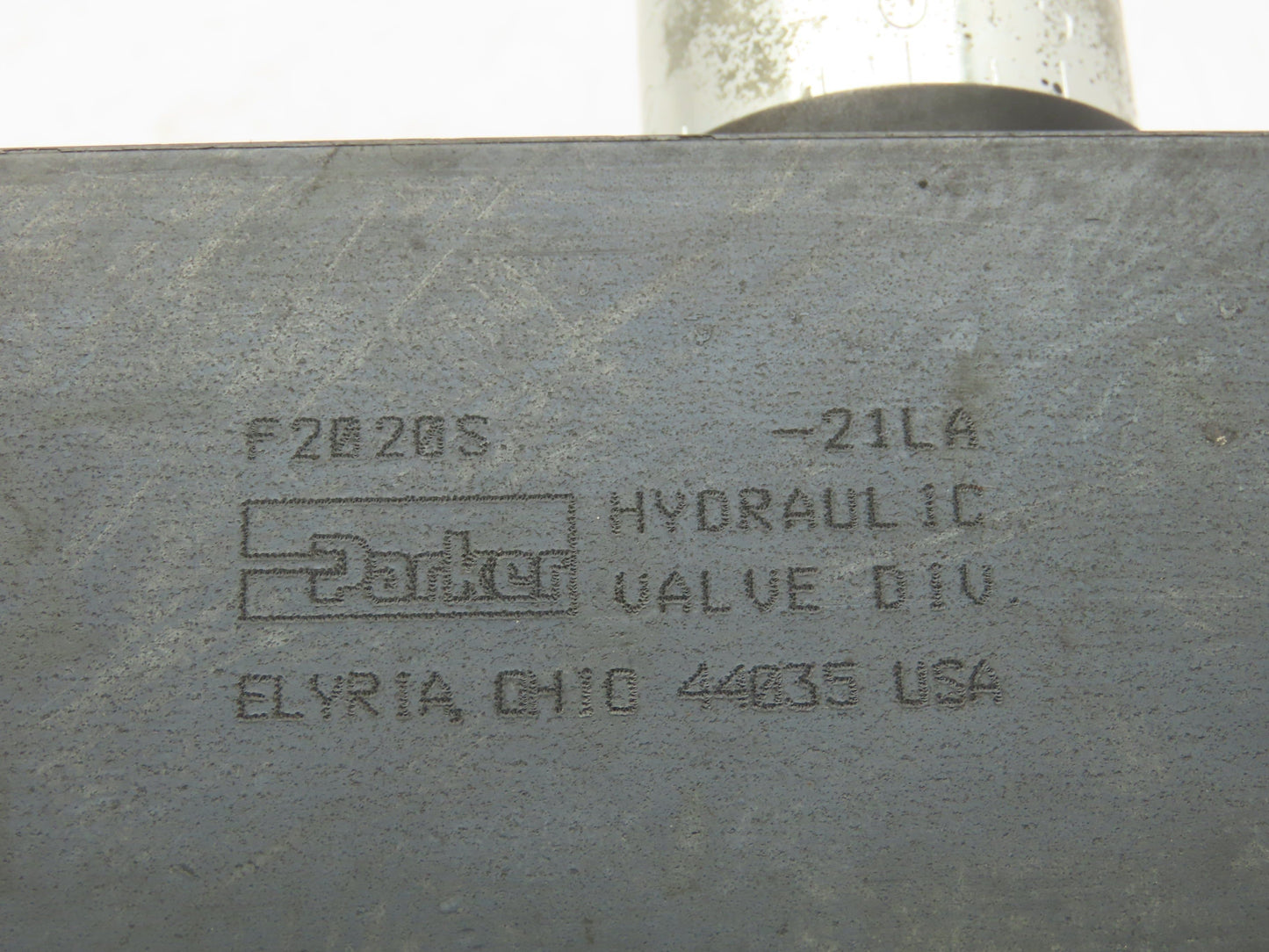 Parker F2020S Colorflow Hydraulic Flow Control Valve 70 GPM 3000 PSI SAE-20