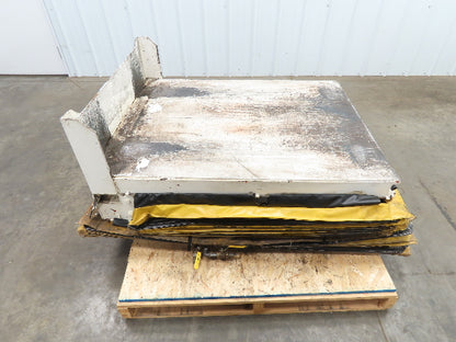 Omni Ergonomics EL-24 Air Pneumatic Scissor Lift Tilt Table 2700LBS 33x43" Top