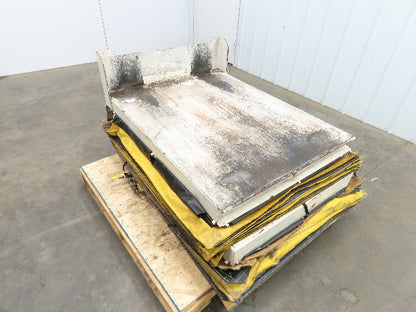Omni Ergonomics EL-24 Air Pneumatic Scissor Lift Tilt Table 2700LBS 33x43" Top