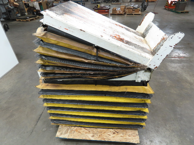 Omni Ergonomics Air Pneumatic Scissor Lift Table 2700LBS 33x43" Top 25° Tilt