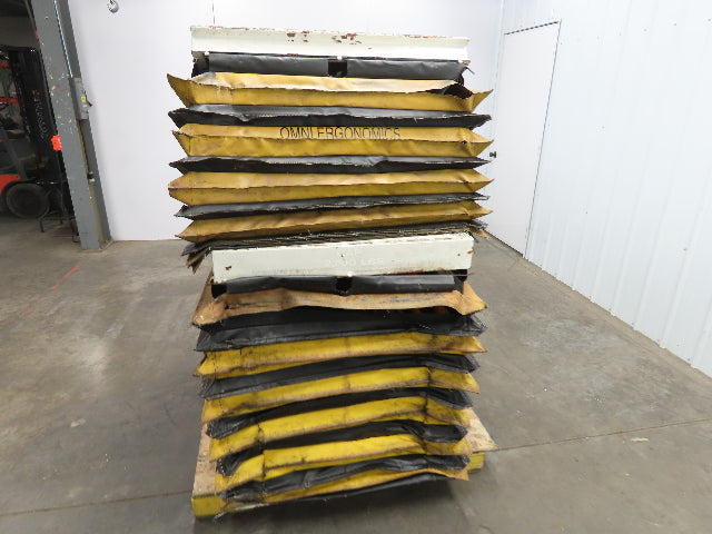 Omni Ergonomics Air Pneumatic Scissor Lift Table 2700LBS 33x43" Top 25° Tilt