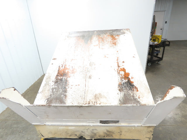 Omni Ergonomics Air Pneumatic Scissor Lift Table 2700LBS 33x43" Top 25° Tilt