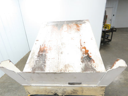 Omni Ergonomics Air Pneumatic Scissor Lift Table 2700LBS 33x43" Top 25° Tilt