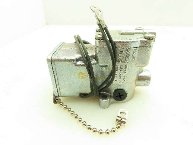 Parker K065 6035 L-Pilot Valve 110/120V Solenoid Manifold Mount