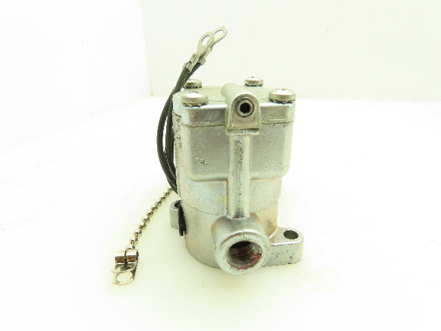 Parker K065 6035 L-Pilot Valve 110/120V Solenoid Manifold Mount