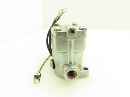 Parker K065 6035 L-Pilot Valve 110/120V Solenoid Manifold Mount