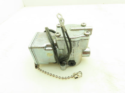 Parker K065 6035 L-Pilot Valve 110/120V Solenoid Manifold Mount