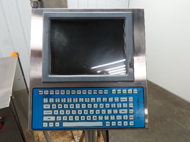 Lasetec High Speed Laser Coding Marking Printer Stainless Enclosure 15.8W