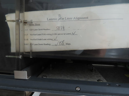 Lasetec High Speed Laser Coding Marking Printer Stainless Enclosure 15.8W