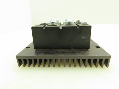 Morris R74928F1 Thyristor SCR Bridge Rectifier 46A Heat Sink P&H