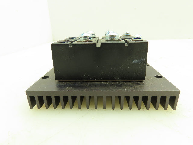 Morris R74928F1 Thyristor SCR Bridge Rectifier 46A Heat Sink P&H
